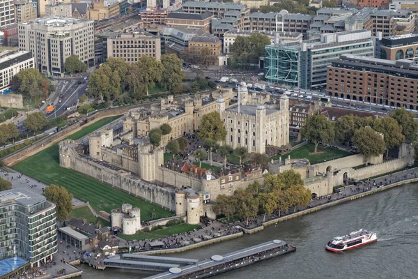 Вид Висоти Тауер Лондон Лондон Англія Велика Британія — стокове фото