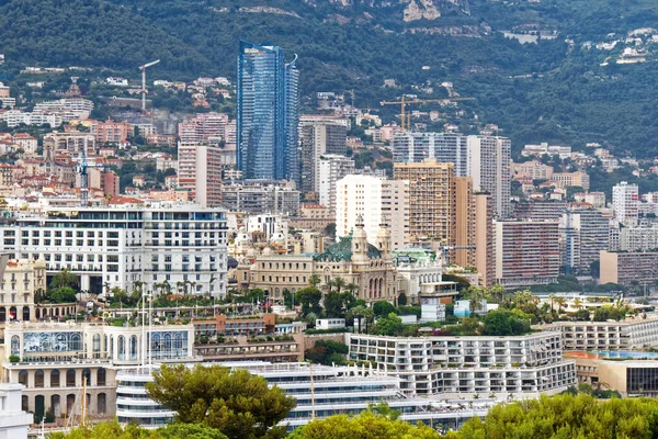Скайлайн Центре Монако — стоковое фото