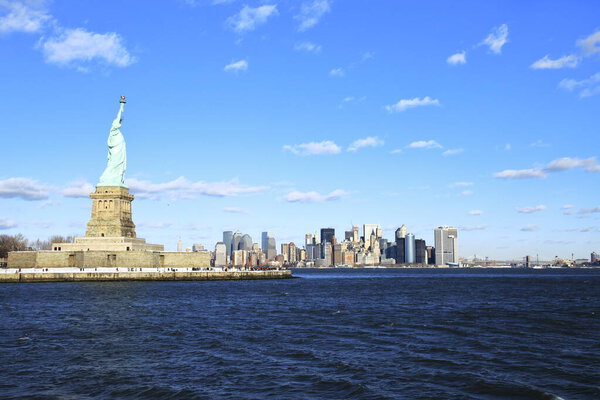 Liberty Watching Manhattan - New York - USA