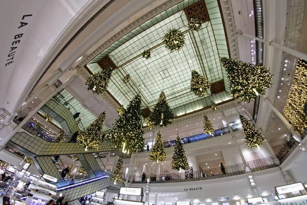 Taket För Varuhuset Bon Marche Paris Frankrike — Stockfoto