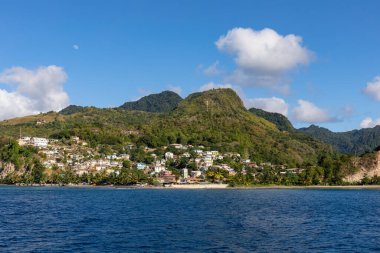Saint Lucia, Batı Hint Adaları - Küçük Kanarya kasabası