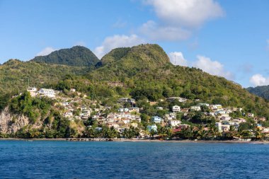 Saint Lucia, Batı Hint Adaları - Küçük Kanarya kasabası