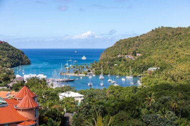 Saint Lucia, Batı Hint Adaları - Marigot Körfezi