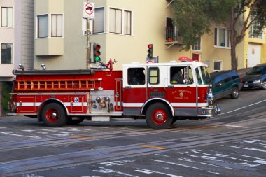 İtfaiye aracı - San Francisco - California