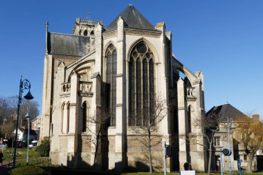 Villers-sur-Mer 'deki Sanint-Martin Kilisesi, Normandiya, Fransa