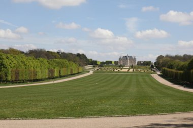 Parc de Sceaux 'daki Sceaux Kalesi - Ile de France - Paris Bölgesi - Fransa