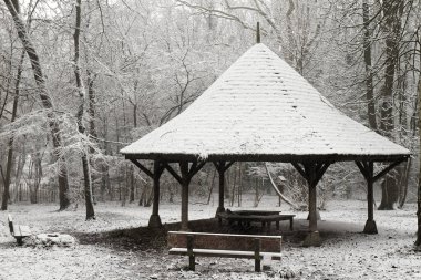 06 Şubat 2018 - PARIS - Fransa - Sceaux Park 'ta Kar yağışıweather forecast