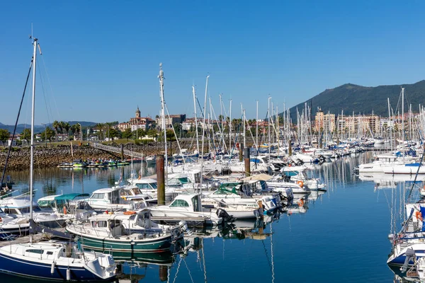 Hendaye País Basco França Marina — Fotografia de Stock