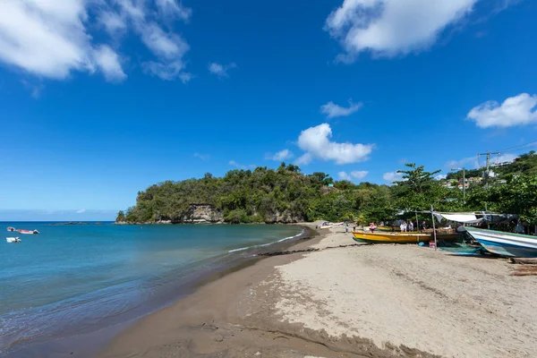 Сент Люсия West Indies Anse Raye Beach — стоковое фото