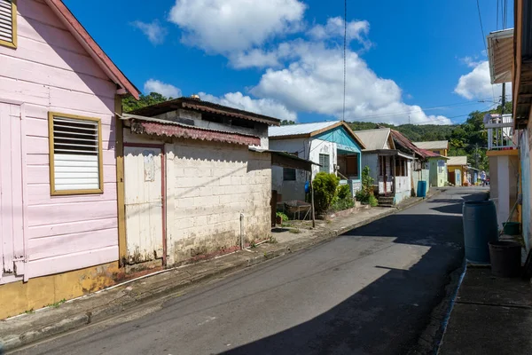 Saint Lucia West Indië Anse Raye Hoofdstraat — Stockfoto