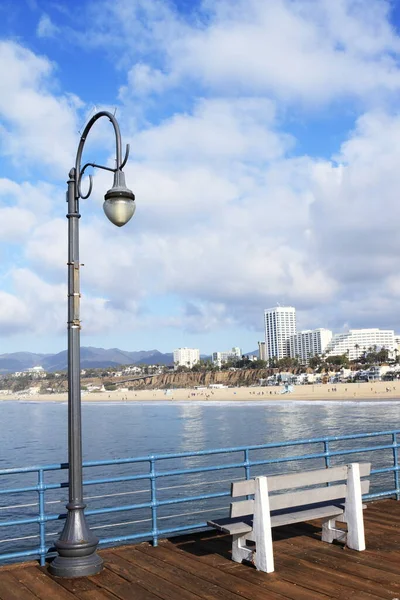 Molo Santa Monica Usa — Stock fotografie