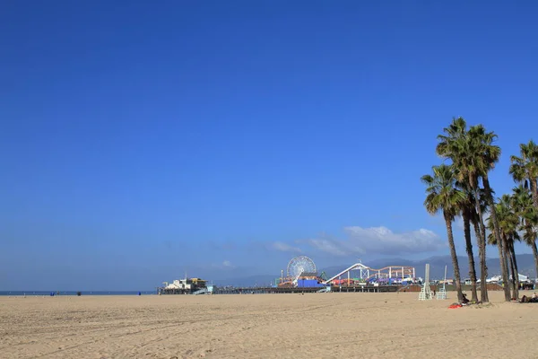 Molo Santa Monica Usa — Stock fotografie