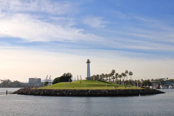 Φάρος Long Beach Ηπα — Φωτογραφία Αρχείου