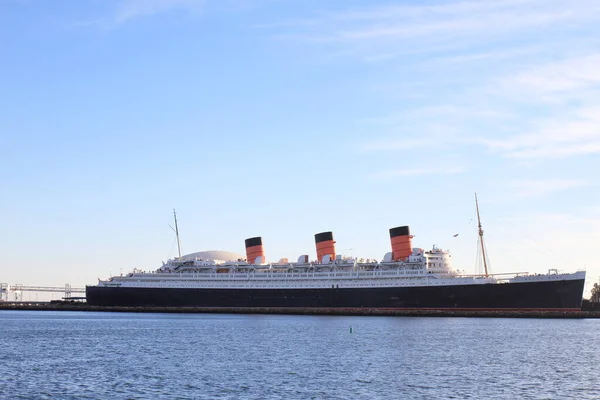 Queen Mary Long Beach Usa – stockfoto