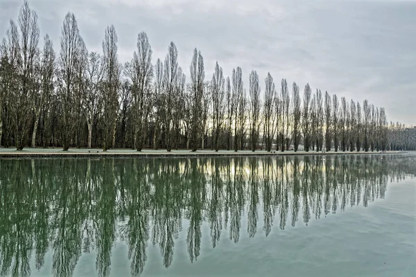 Sceaux Fransa Parc Sceaux Kışın — Stok fotoğraf