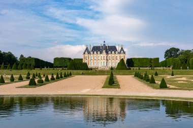 Parc de Sceaux 'daki Sceaux Kalesi - Ile de France - Paris Bölgesi - Fransa