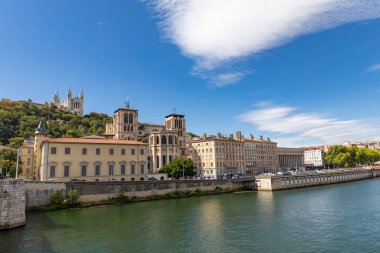 Fourviere Katedrali, Lyon, Rhone, Fransa