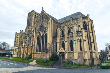 Villers-sur-Mer 'deki Sanint-Martin Kilisesi, Normandiya, Fransa