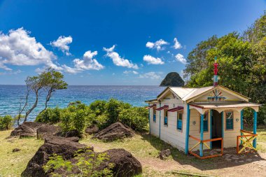 The House of the convict (Maison du Bagnard), Le Diamant, Martinique, French Antilles
