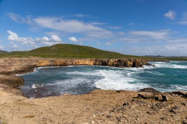 The Petrification Savannah (La Savane des Petrifications) waterfront, Sainte-Anne, Martinique, French Antilles