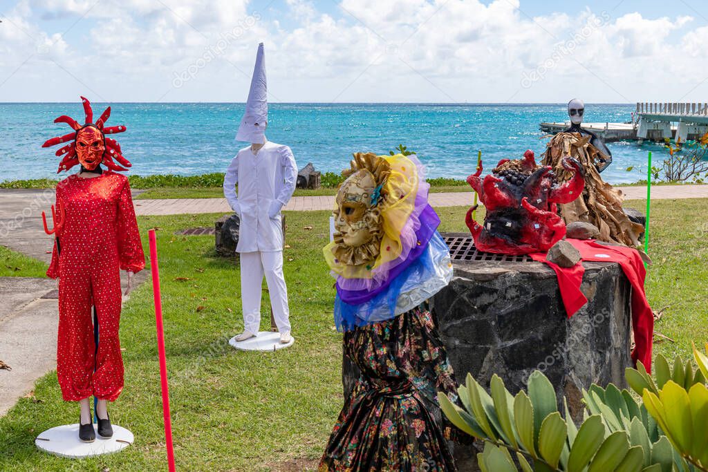 Carnival in le Diamant, Martinique, French Antilles