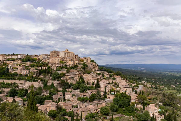 Fransa Nın Güneyindeki Luberon Provence Deki Gordes Köyü — Stok fotoğraf