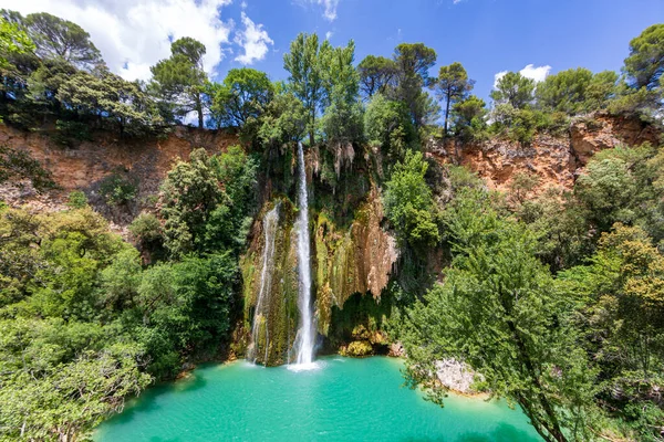 Waterfall Sillans Cascade Provence South France Stock Image