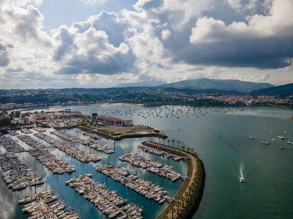 Hendaye País Vasco Francia Puerto Sokoburu — Foto de Stock