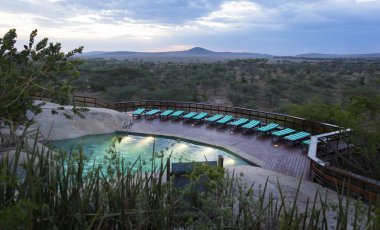 Lüks safari lodge Afrika