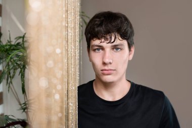 Hüzünlü, kararsız bir gencin portresi hala evde, çocuğun keyfi yerinde değil ve rahatsız edici dünya haberleri yüzünden başı ağrıyor, çocuk depresyona girmeye başlıyor.