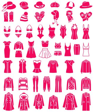 kadın moda simgeler
