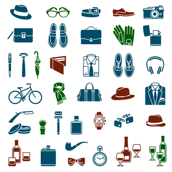 Messieurs les accessoires — Image vectorielle