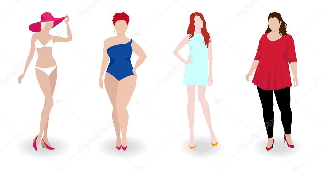 lim and fat fashion women