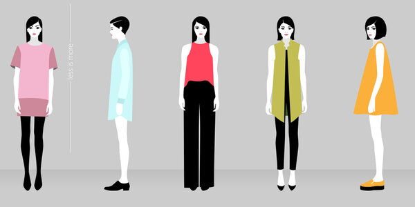 Minimalistic fashion