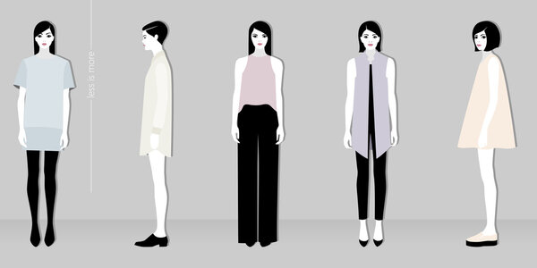 Minimalistic fashion