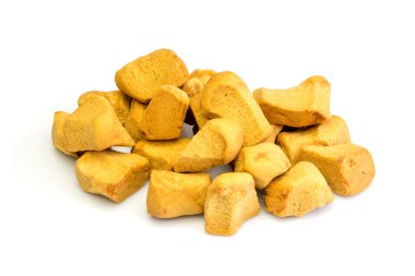 Kahverengi pepernoten yığını