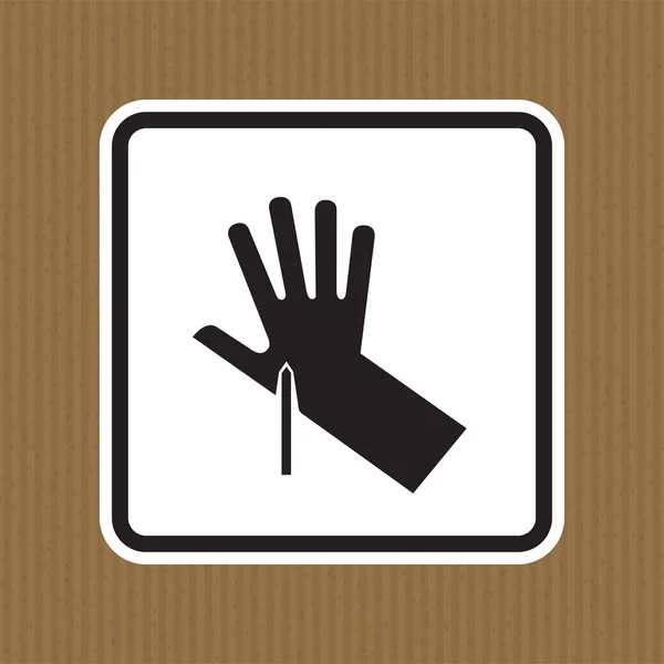 Sharp Point Symbol Sign Vector Illustration Isolate White Background Label — Stock Vector