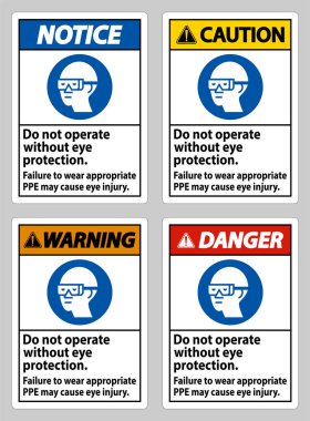Göz korumasını aşındırmadan girmeyin, görme hasarı sonuçlanabilir