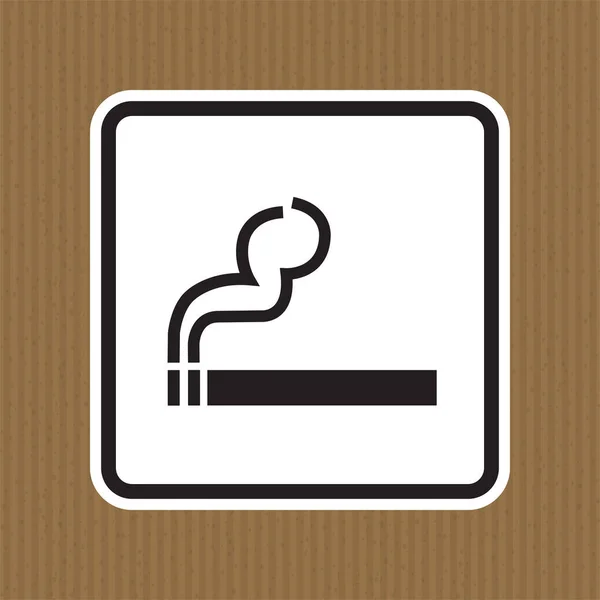 Smoking Symbol Sign Isolate White Background Vector Illustration Eps — стоковый вектор