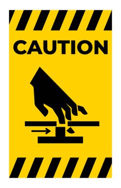 El Taşıma Parçası Sembol İşaretinin Kesilmesi Beyaz Arkaplanda İzole Edildi