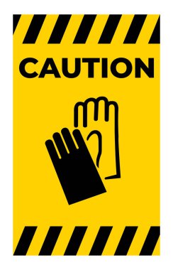 Dikkat Sembolü El Koruma İşareti Taşı