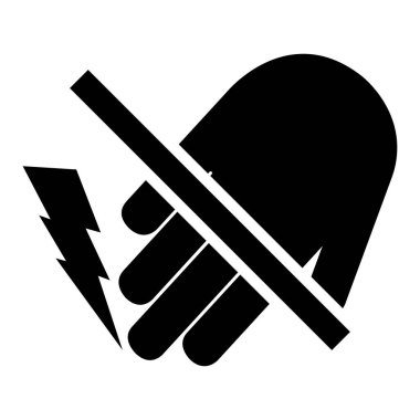 Elektriksel Tehlike Sembolüne Dokunma