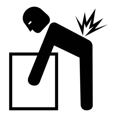 Beyaz Arkaplanda Tehlike Sembolü İşareti Kaldırılıyor