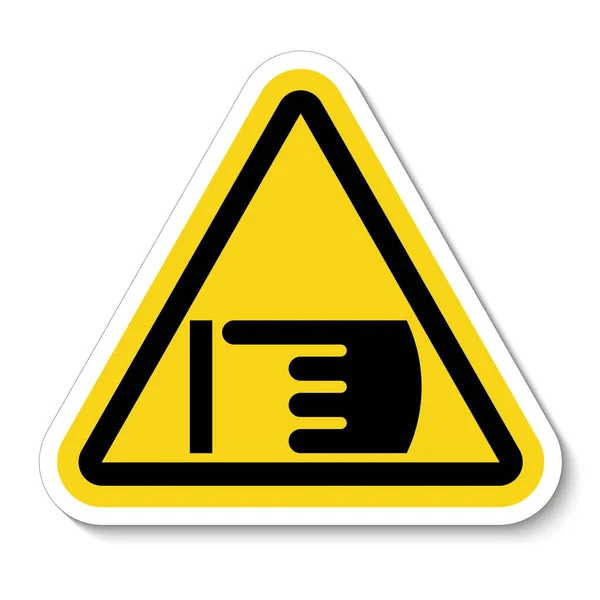 Warning Signs International Touch Symbol — Stock Vector