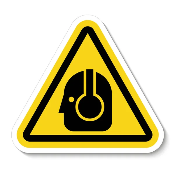 Caution Sign Wear Protective Equipment Ppe Symbols — Stock Vector