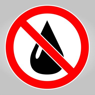 Suyun ve nemin filtre sembolüne dokunmasına izin vermeyin.