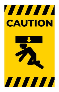 Sembol İşaretinin Üzerindeki Vücut Çarpışma Gücü, Vektör İllüstrasyonu, Beyaz Arkaplan Etiketinde İzole EPS10