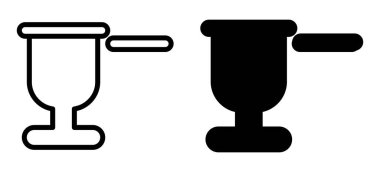 Bu resim geleneksel havan ve tokmağın hem ana hatları hem de katı versiyonlarını içeriyor, basit ve tasarımı vurgulayarak mutfak ve tıbbi amaçlar için mükemmel..