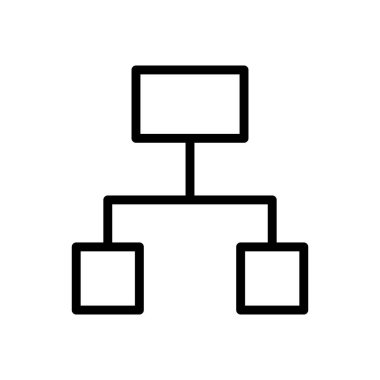 Bu resim, süreçleri görselleştirmek ve fikirleri düzenlemek için basit bir akış şeması yapısı sunar. İş planlaması, eğitim ve sunumlar için mükemmel.