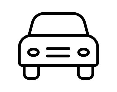 Bu minimalist otomobil tasarımı modern ulaşım ve araç tasarımını temsil ediyor. İllüstrasyonlar, grafikler ve ulaşım temaları için ideal.